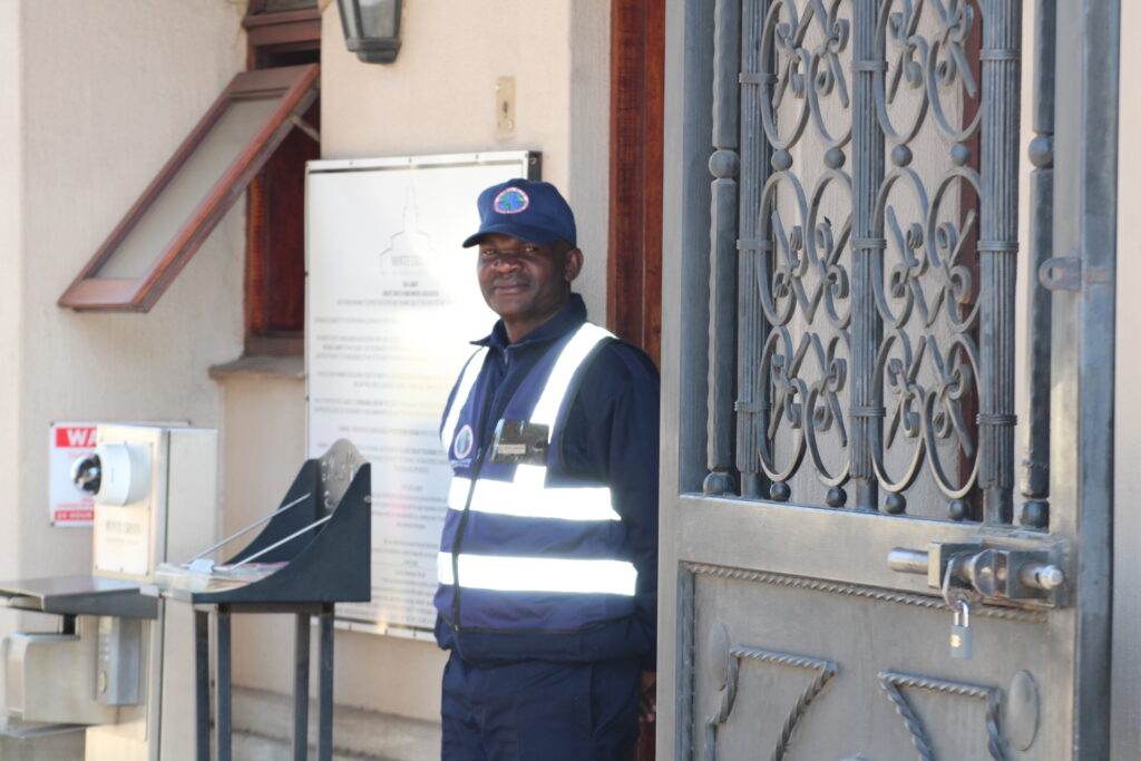 Male Security Officer